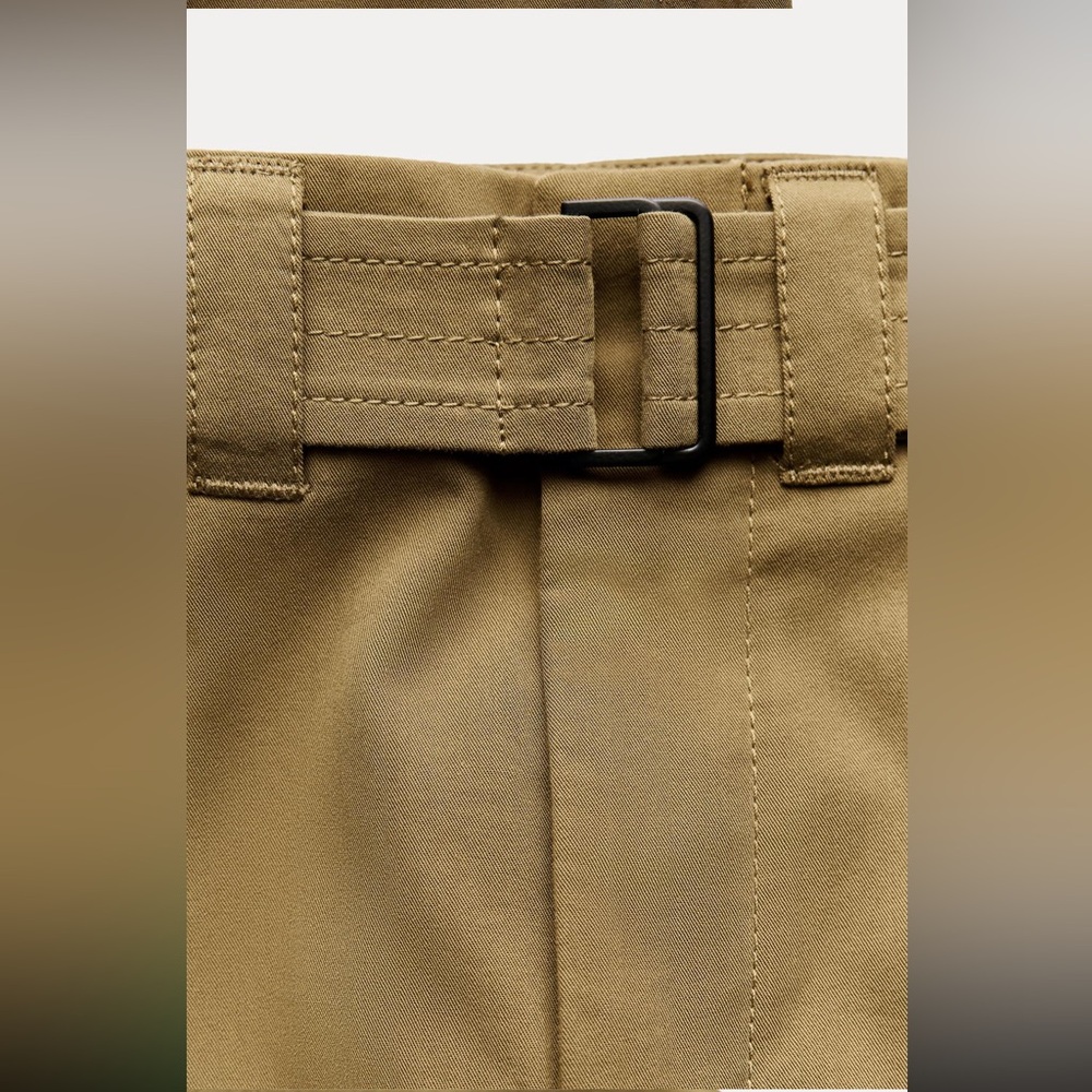Zara ZW collection belted wide leg pants - Picture 7 of 11
